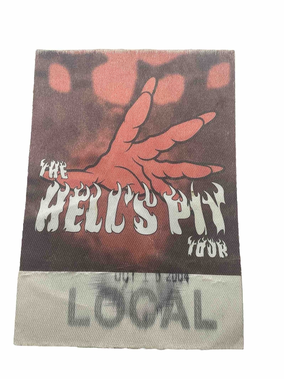 Insane Clown Posse Icp Hells Pit Unused Daily Local Backstage Crew Pass FreeShip